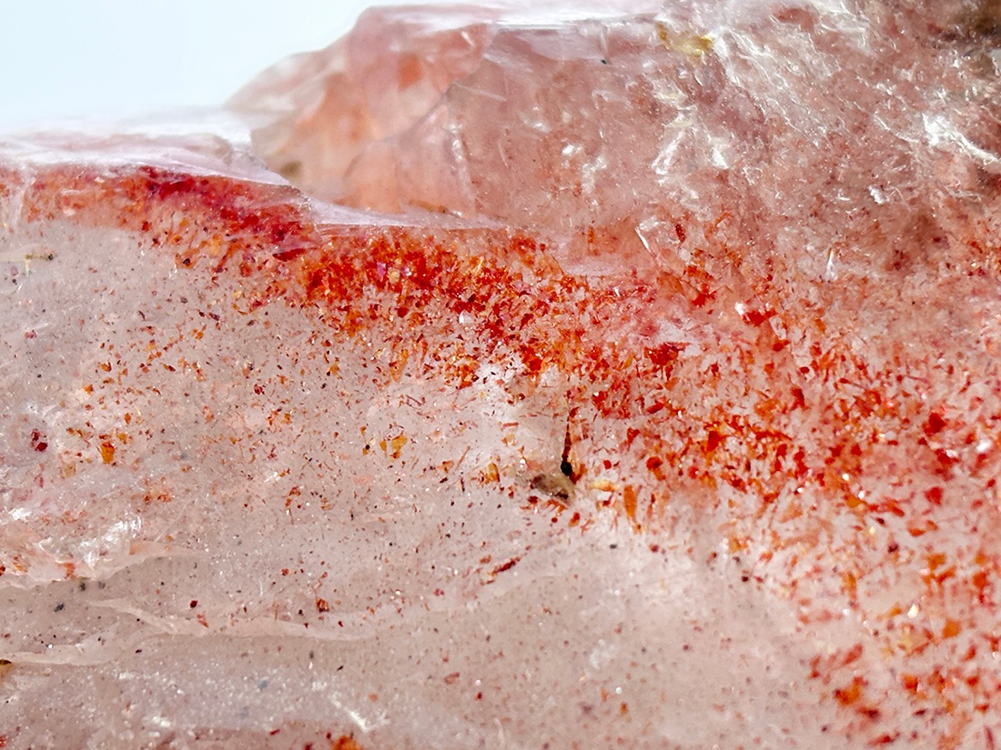 インド産 ファイアークォーツ ( レピドクロサイトinクォーツ )/Fire Quartz