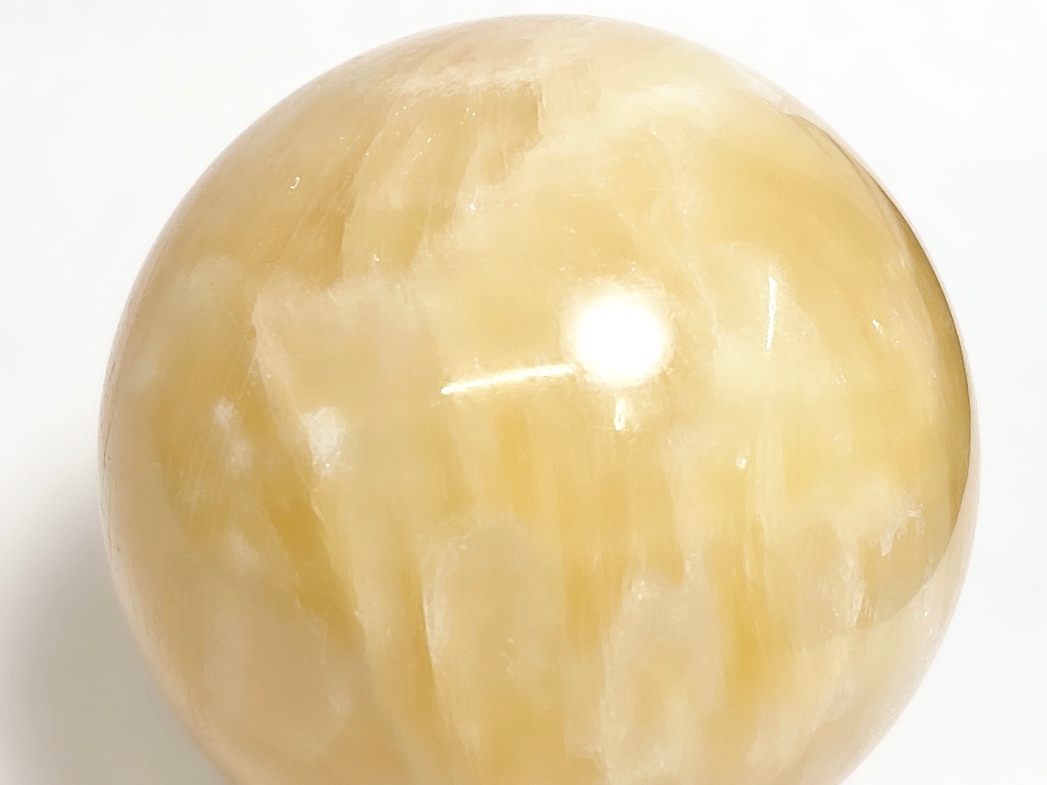 アラゴナイト 44mm 丸玉 ( 霰石 ) / Aragonite