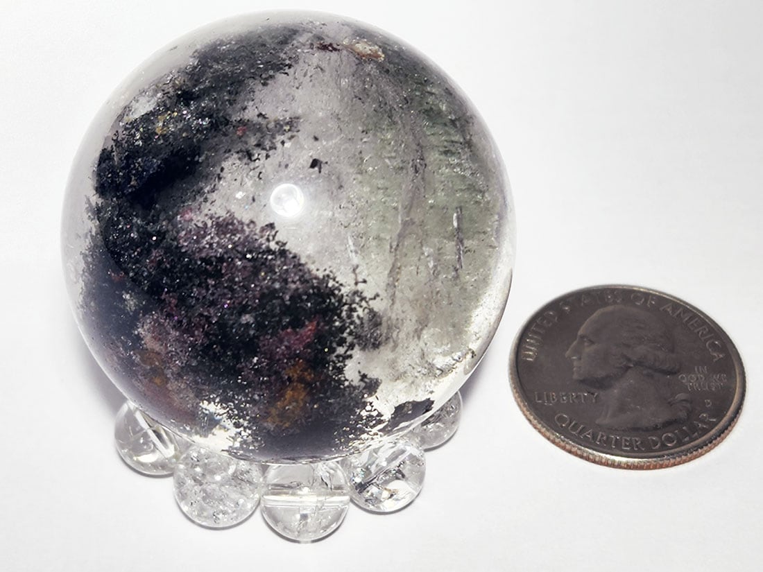 ガーデンクォーツ41mm丸玉/Garden Quartz