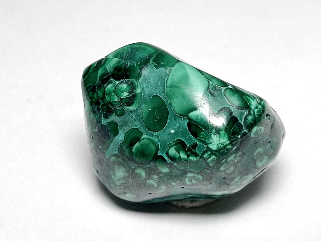 コンゴ民主共和国産 マラカイト タンブル ( 孔雀石 )/ Malachite
