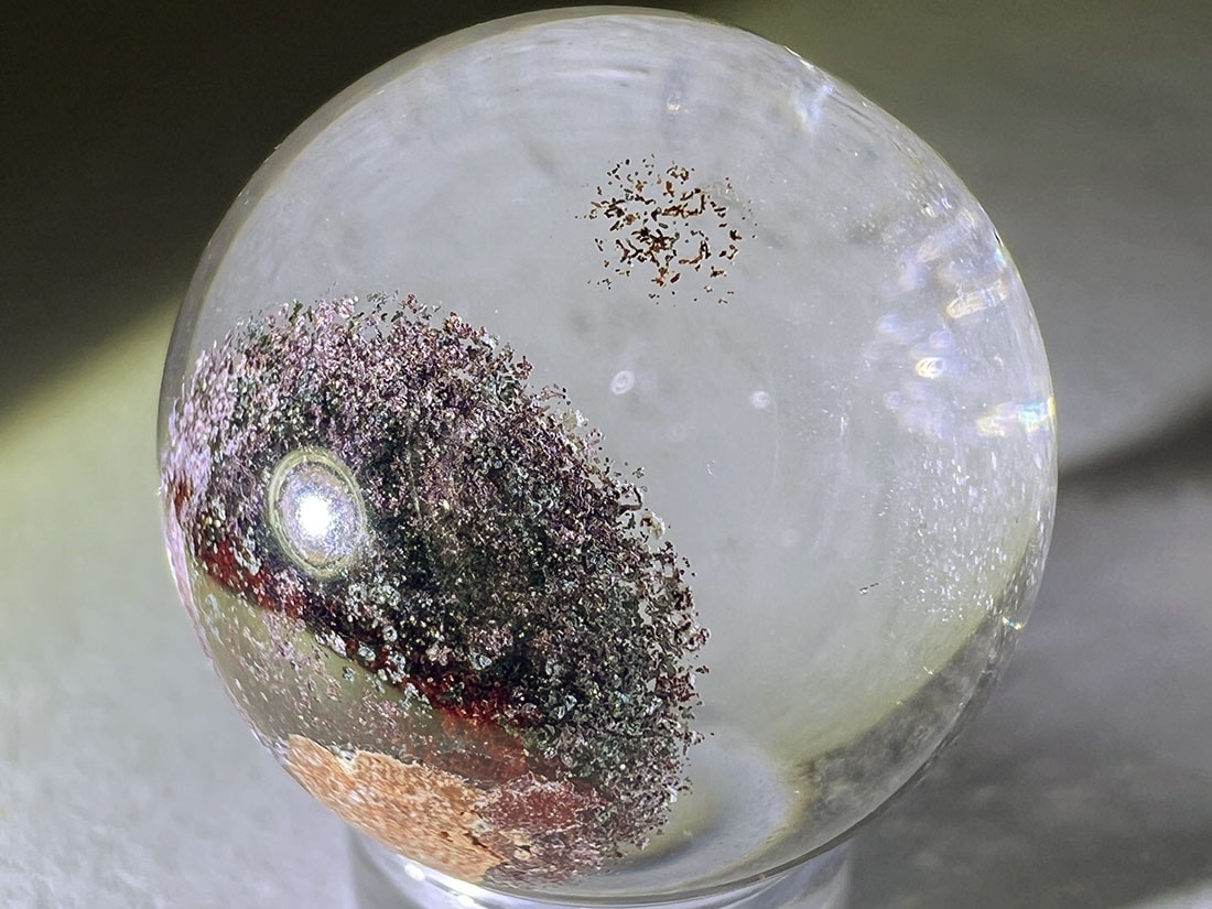 ガーデンクォーツ22mm丸玉/Garden Quartz