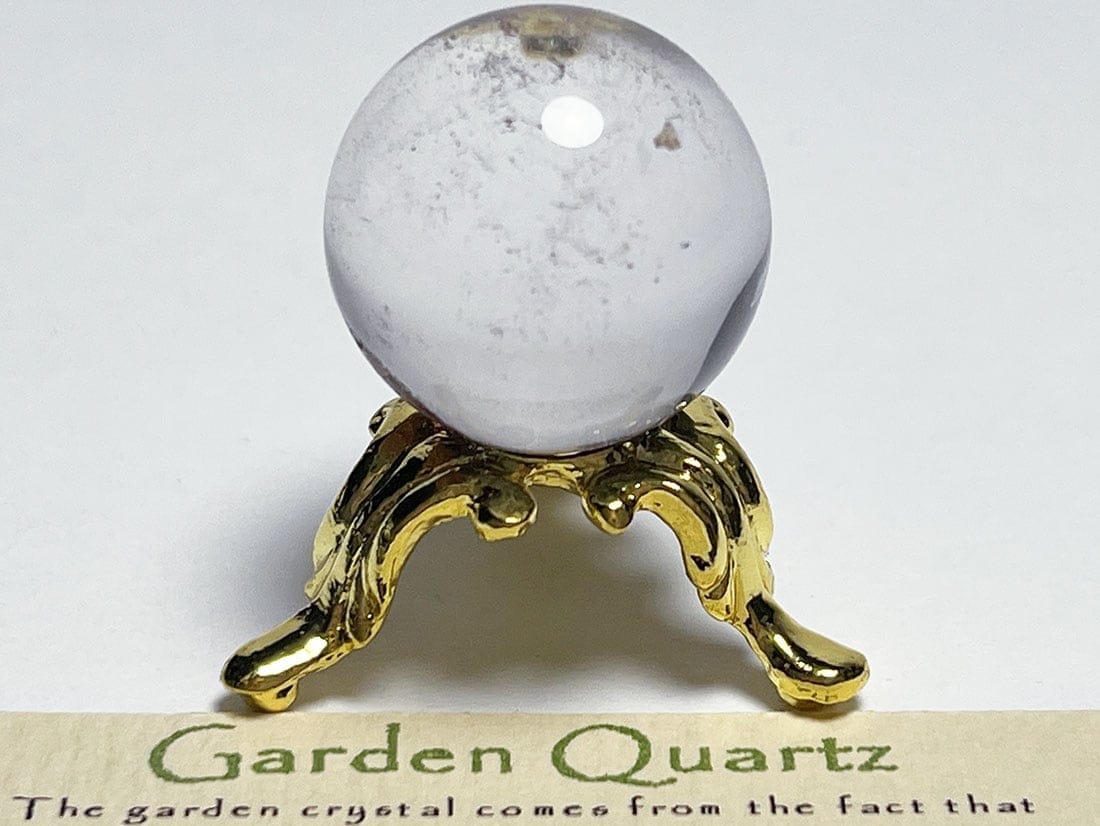 ガーデンクォーツ22mm丸玉/Garden Quartz