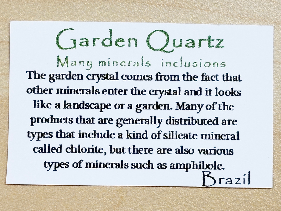 ブラジル産 ガーデンクォーツ ポリッシュ /Garden Quartz