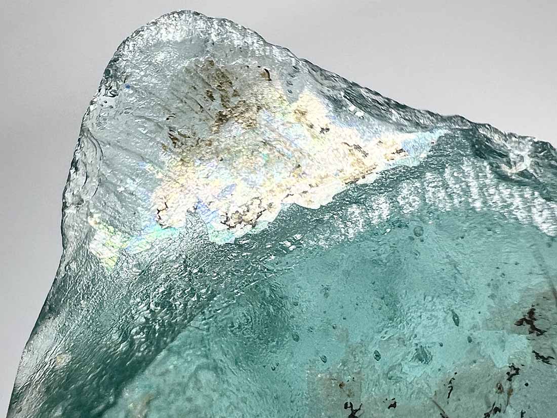 ローマングラス The Roman Glass Company ローマングラス/ブローチ銀化した古代
