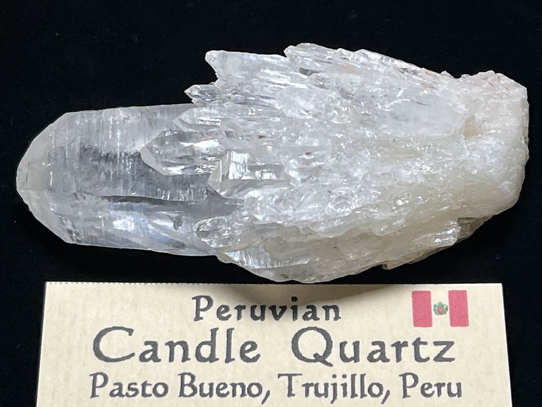 小さな鉱石ランプ/キャンドルクォーツ LED