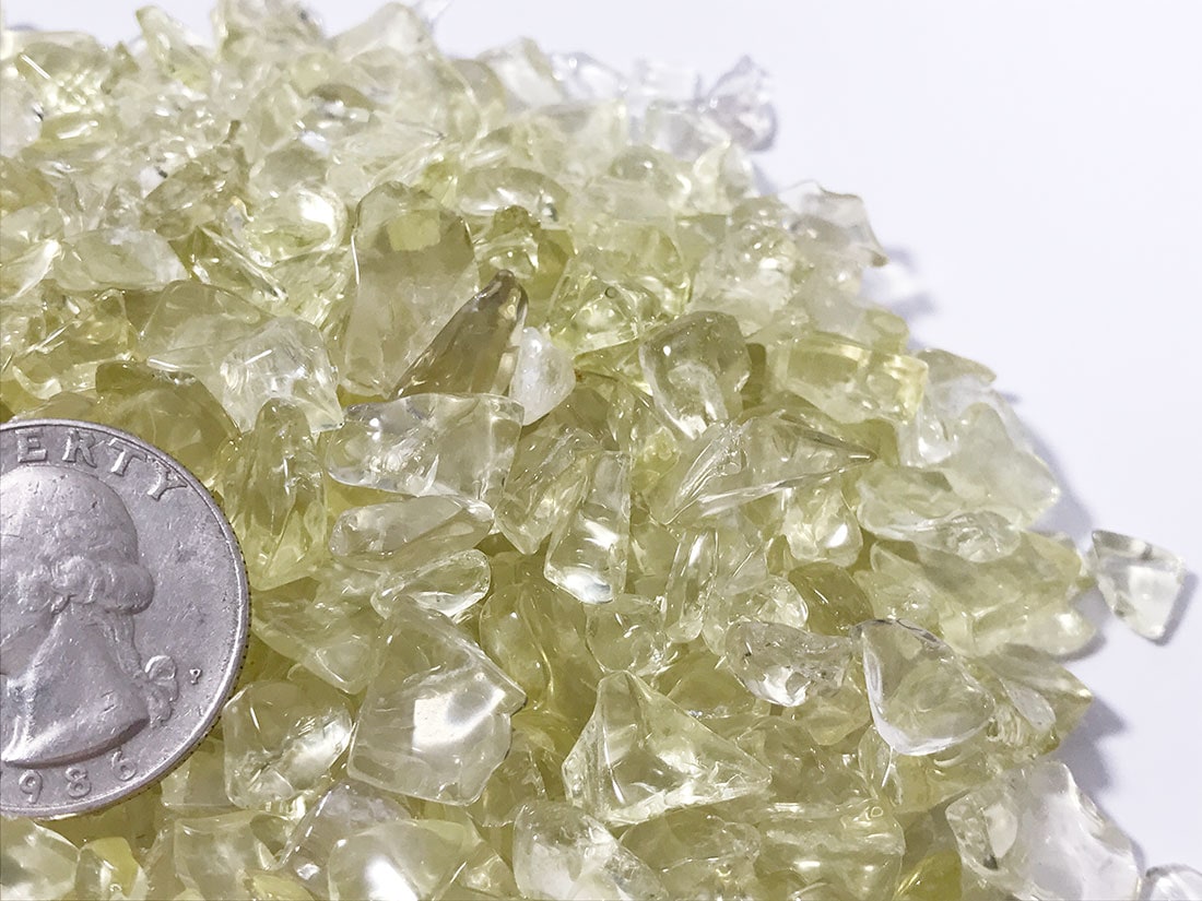 【初売り】 レモンクォーツさざれ 200g ピアス