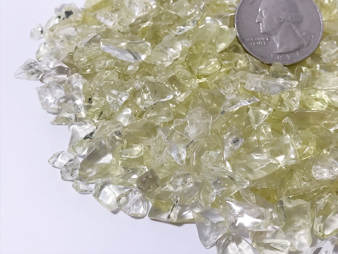 ☆特選一石☆心身の癒しリラックス【300gレモンクォーツ『硫黄水晶