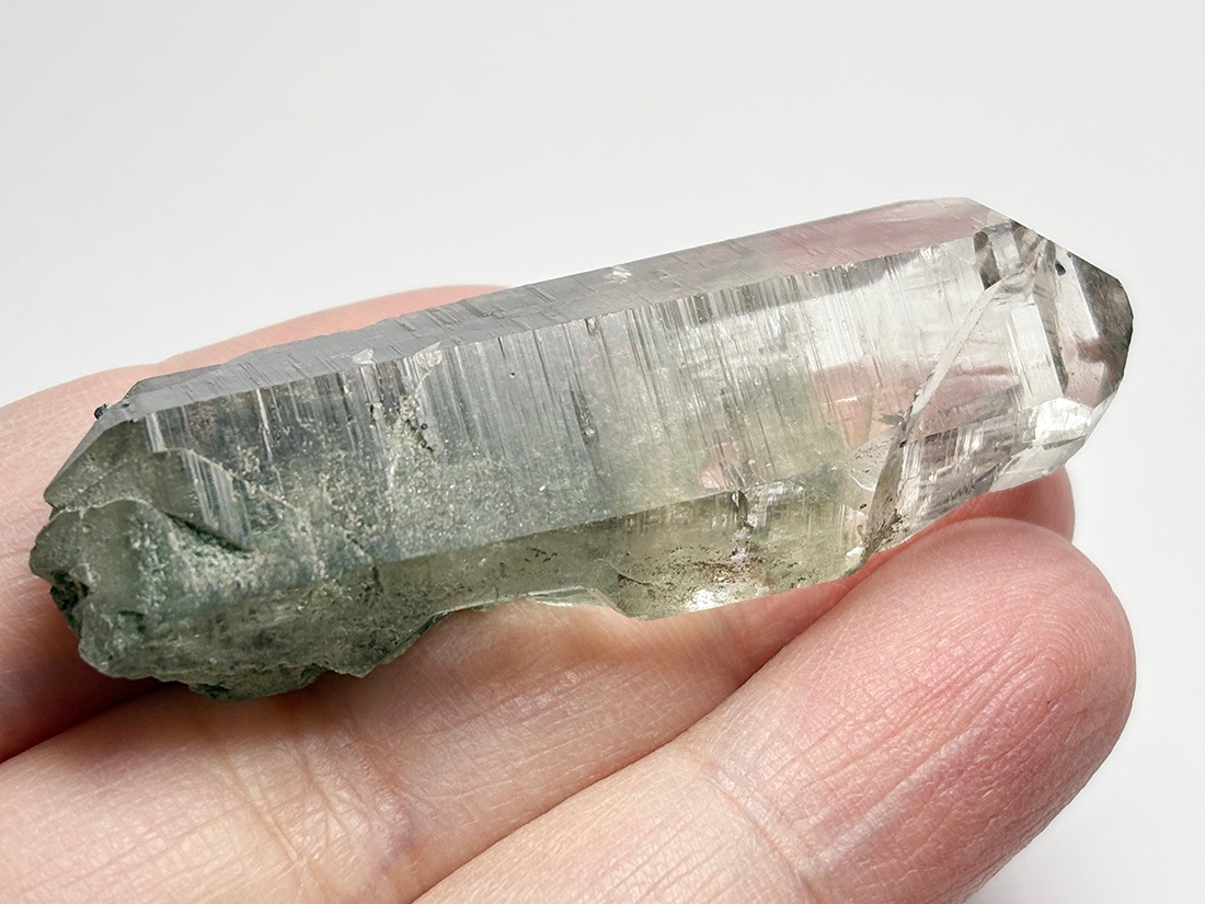 インド マニハール産 ヒマラヤ水晶(クローライト共生)/ Himalayan