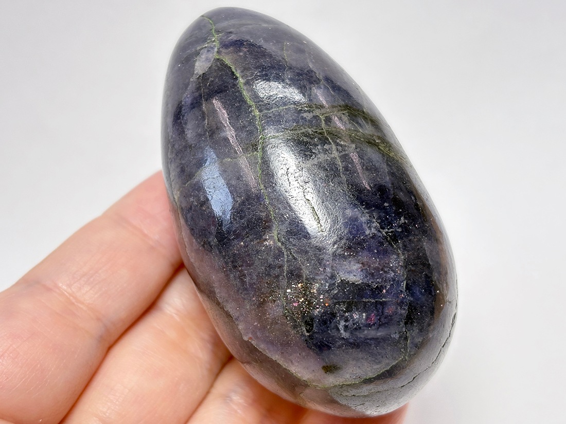 アイオライトサンストーン エッグ/ Iolite Sunstone Egg