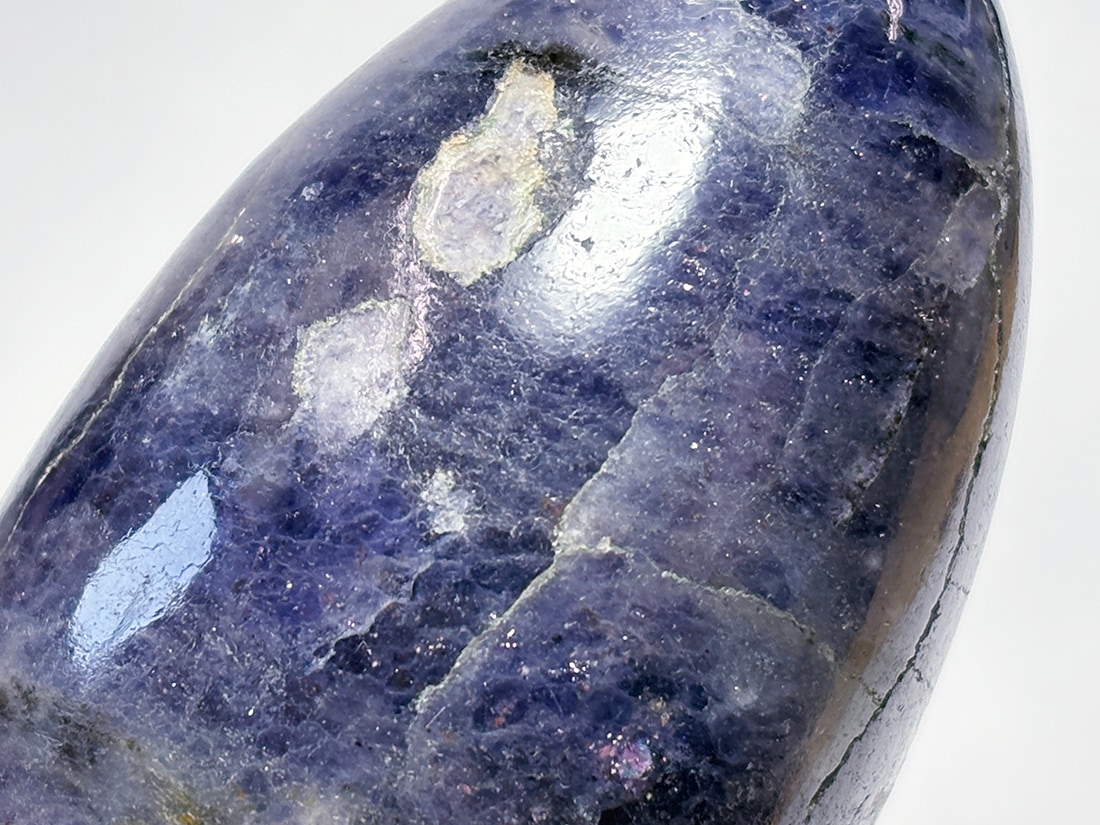 アイオライトサンストーン エッグ/ Iolite Sunstone Egg