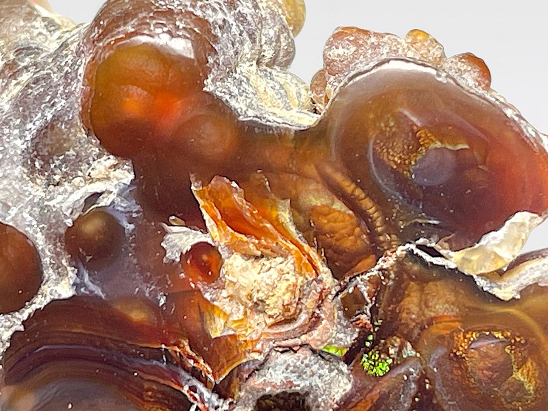 最終値下げ Fa6 メキシコ ファイアアゲート 天然石 オパール メキシコ