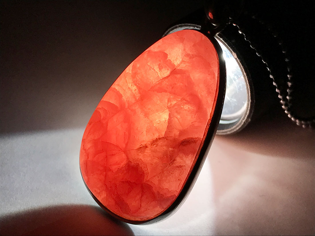 ロードクロサイト ( インカローズ ) ペンダントトップ