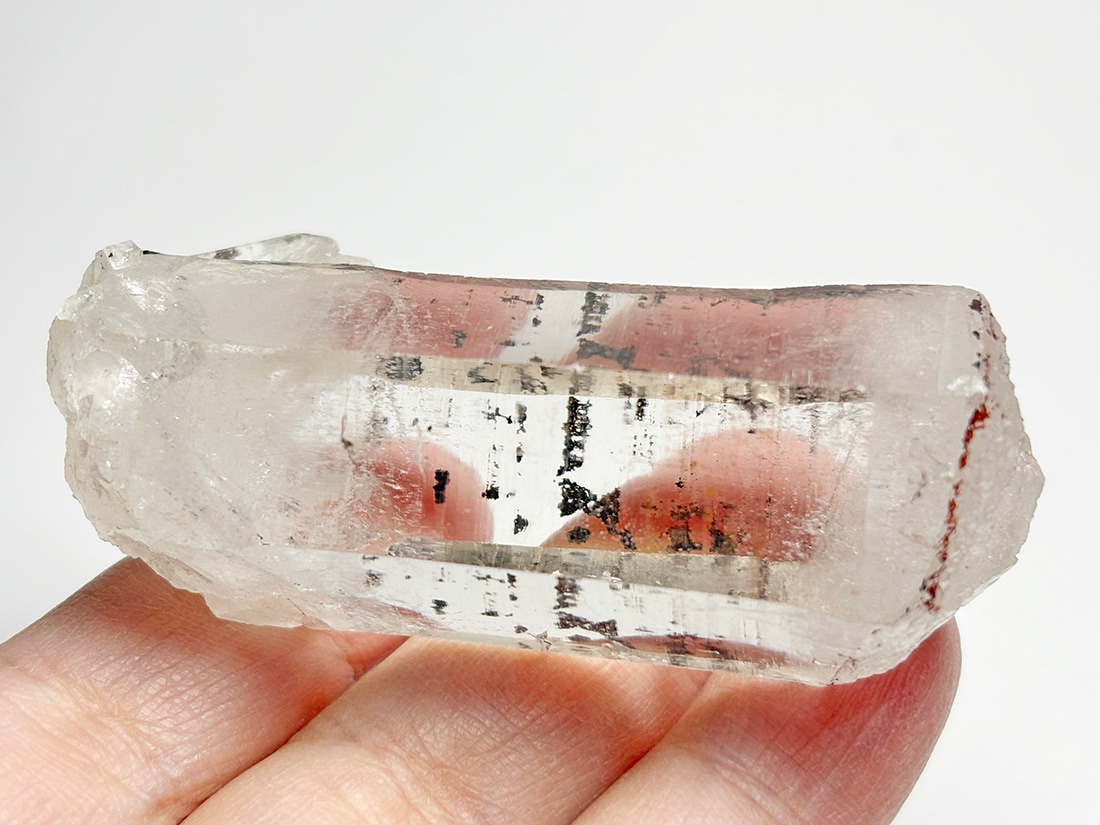 水入り 水晶 ヒマラヤ水晶 (インド領) インド マニハール産 ヒマラヤ水晶/ Himalayan Quartz Crystal