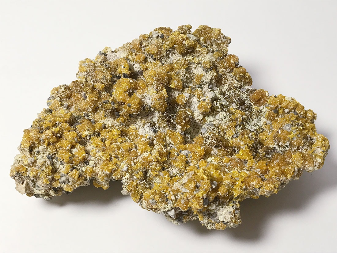 青森県恐山産 石黄 (雄黄/オーピメント) /Orpiment