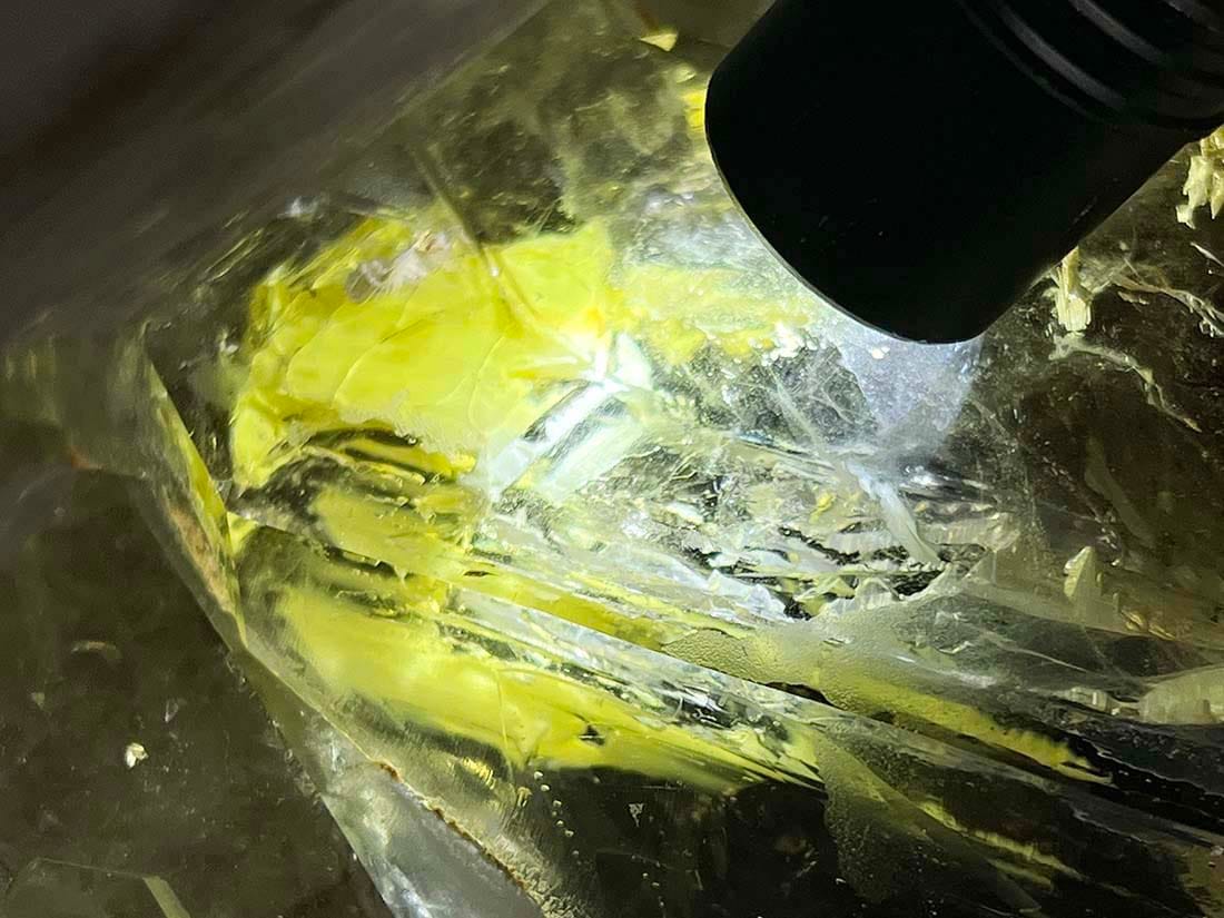 ブラジル産 エレスチャルスモーキークォーツ(ジャカレークォーツ