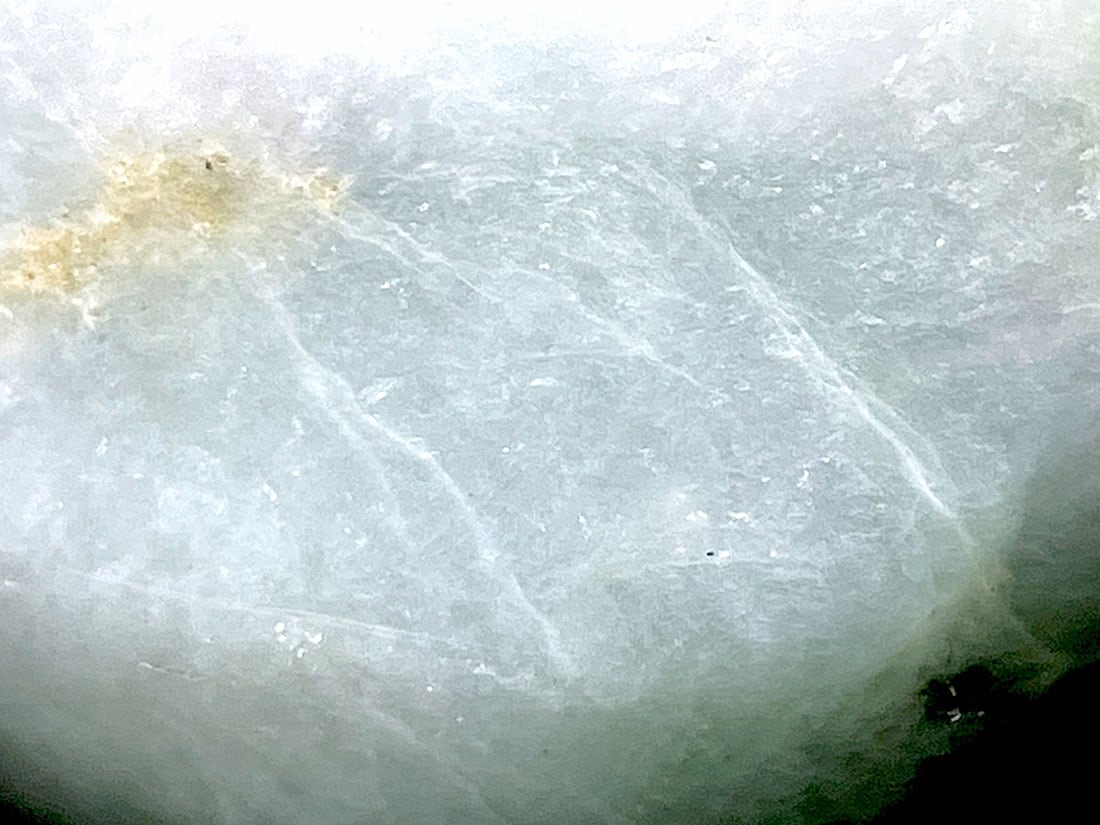 カニの彫刻石 蟹石材彫刻品