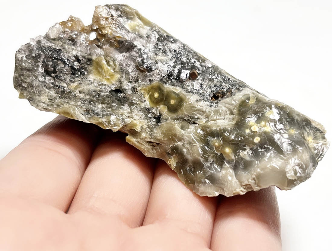 マダガスカル産 オーシャンジャスパー ラフ ( 碧玉 )/ Ocean Jasper