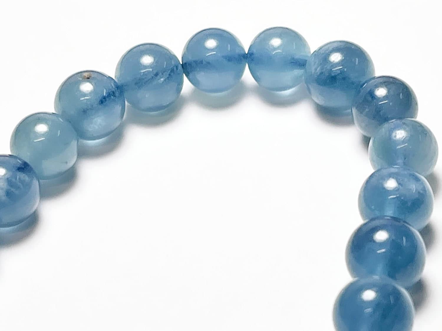 アクアマリン 8mmブレスレット ( 藍玉 )/ Aquamarine