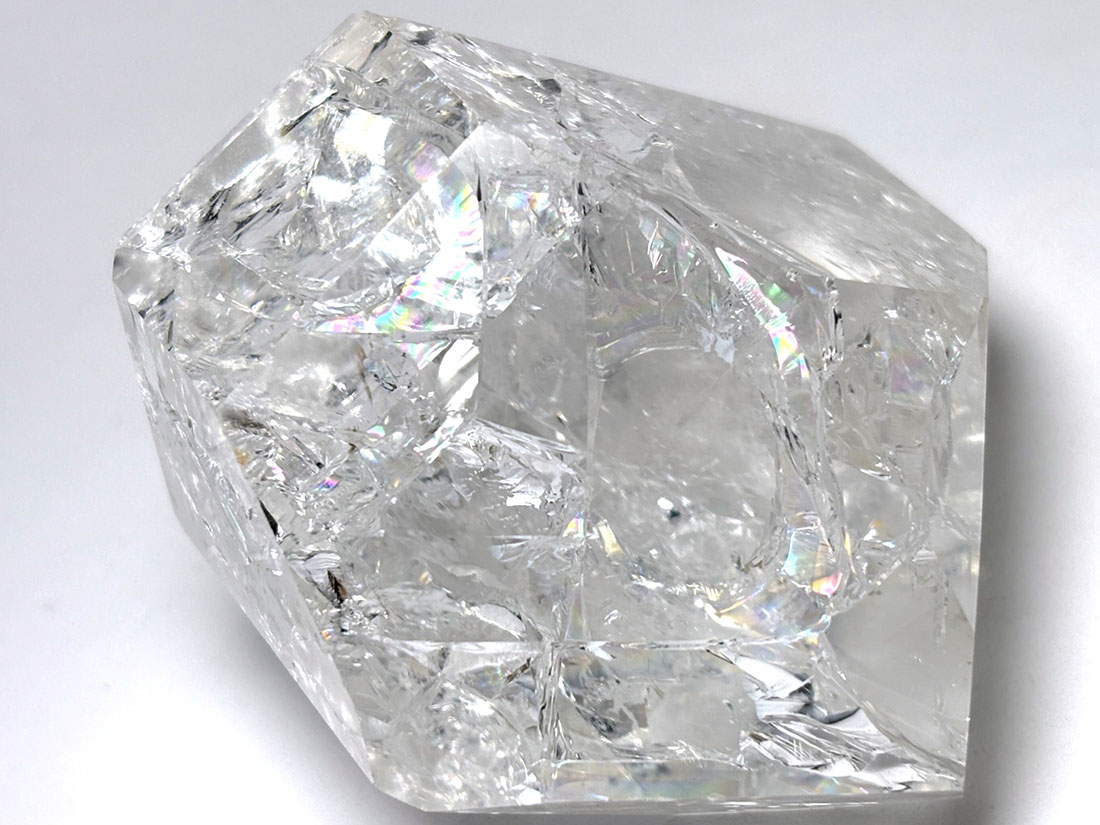 ブラジル産 クラック水晶 ポイント / Crack Quartz Crystal