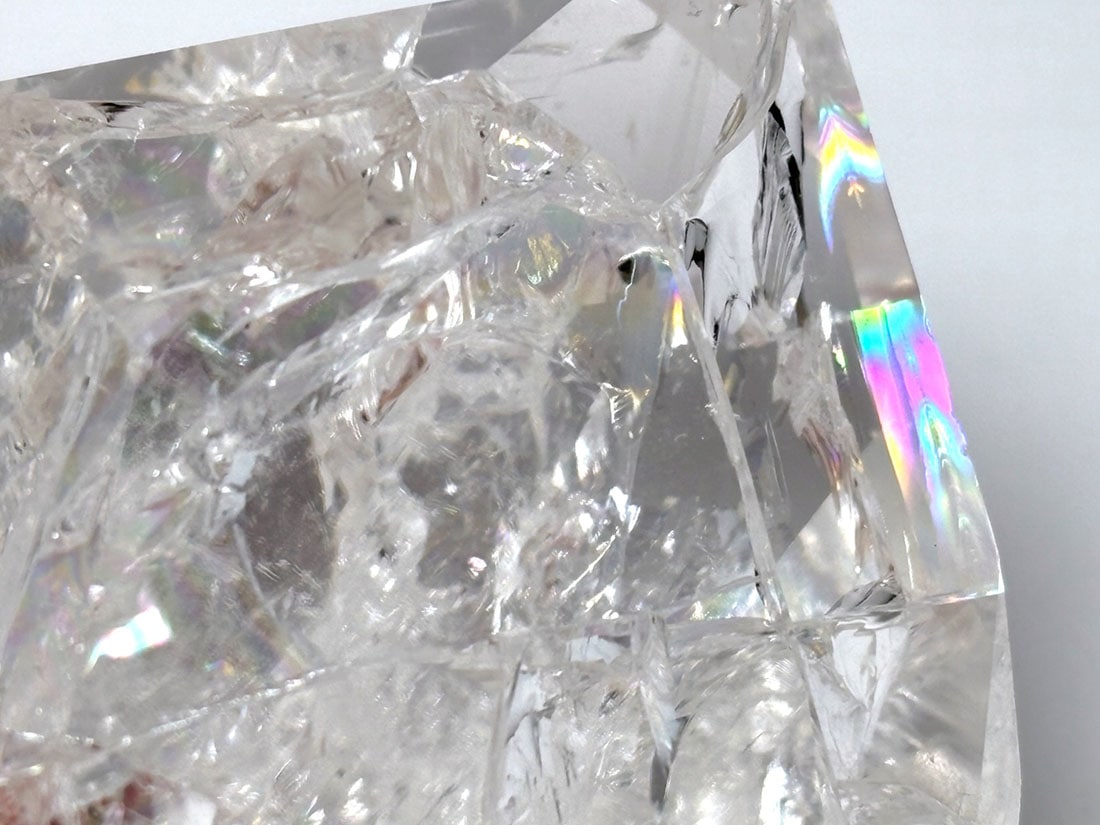 ブラジル産 クラック水晶 ポイント / Crack Quartz Crystal