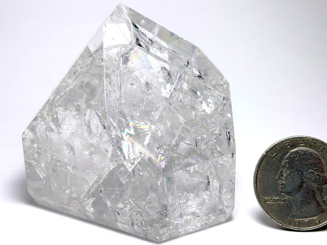 ブラジル産 クラック水晶 ポイント / Crack Quartz Crystal