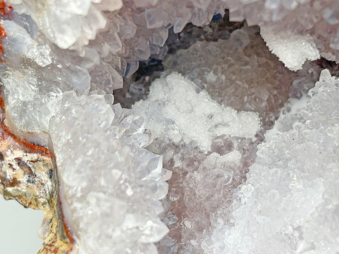 モロッコ産 水晶ジオード ペア/Quartz Geode