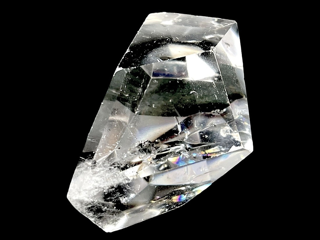 ブラジル産 アイリスクォーツ ( レインボークォーツ ) ラフカット