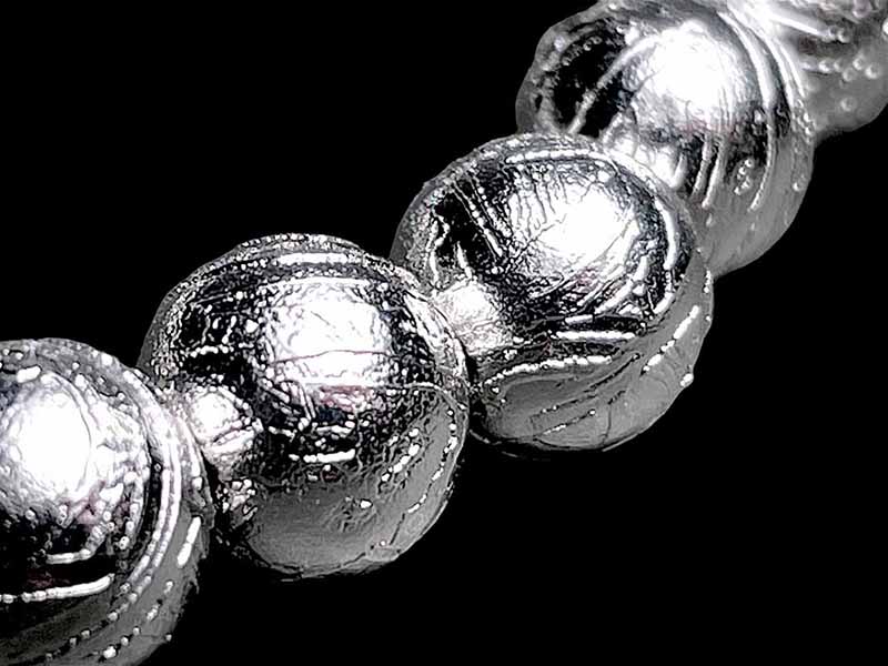 ナミビア産 ギベオン隕石 ブレスレット