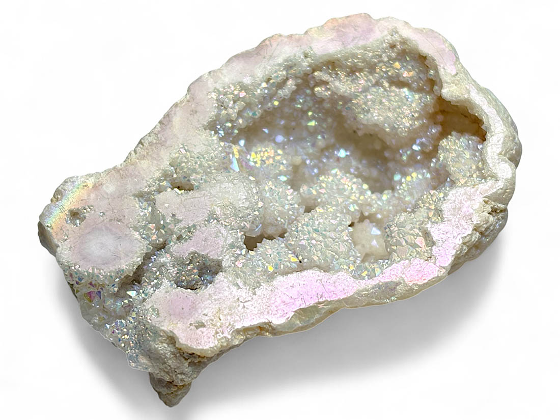 ブラジル産 オーラクォーツ ジオード/ Aura Quartz Geode