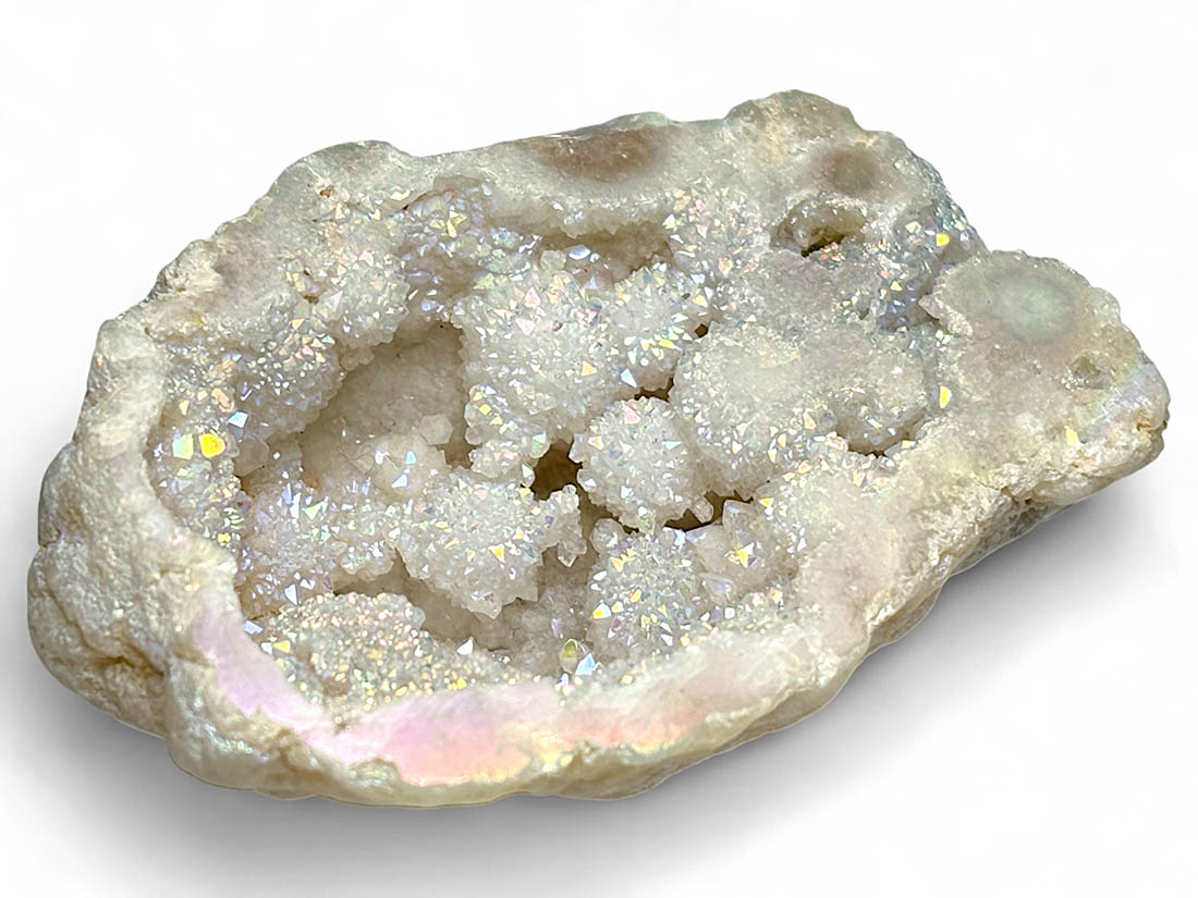 オーラジオード ブラジル産 オーラクォーツ ジオード/ Aura Quartz Geode