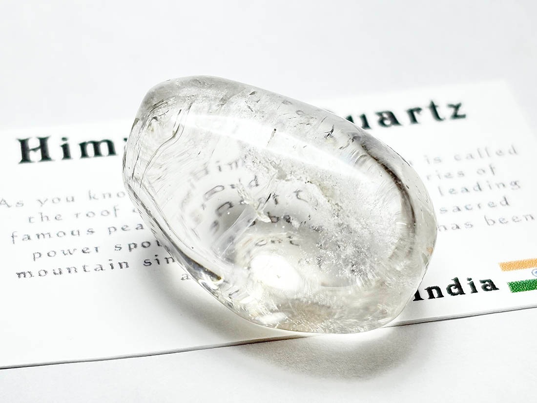 インド産 ヒマラヤ水晶 タンブル / Himalayan Quartz