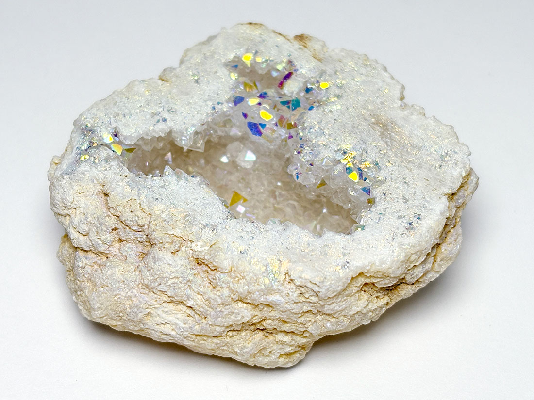 オーロラジオード オーロラ水晶 ジオード | 原石 | Crystals by Purely