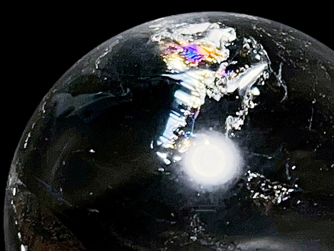 エンジェルラダー　桜瑪瑙　ラリマー　❀お取り置きページ❀ ブラジル産 エンジェルラダークォーツ 27mm丸玉