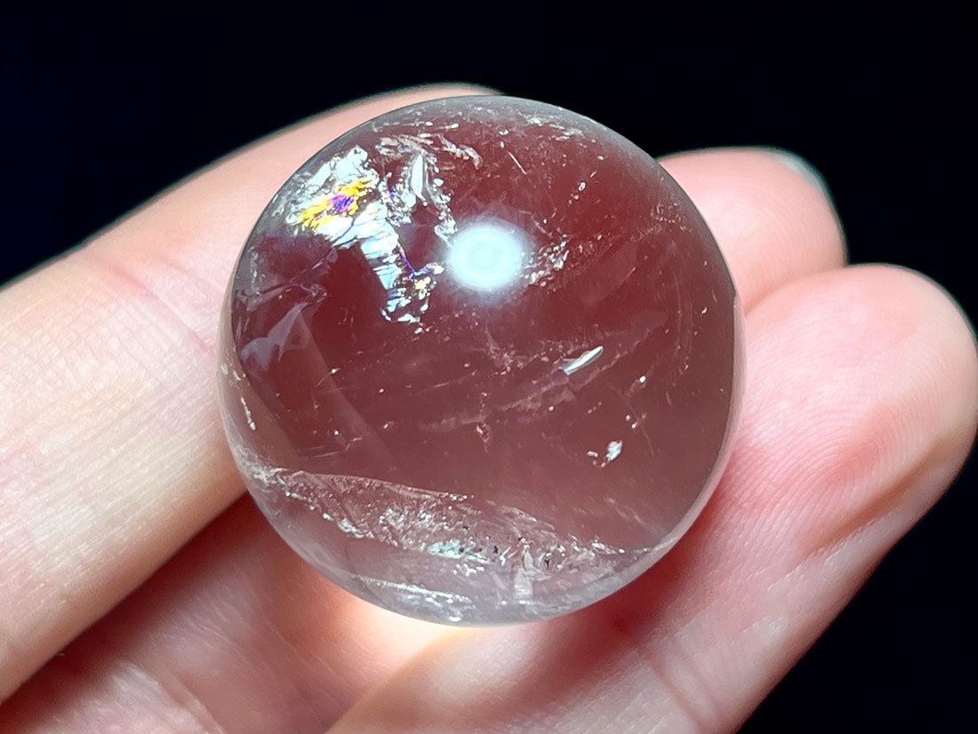 エンジェルラダー水晶 26mm丸玉