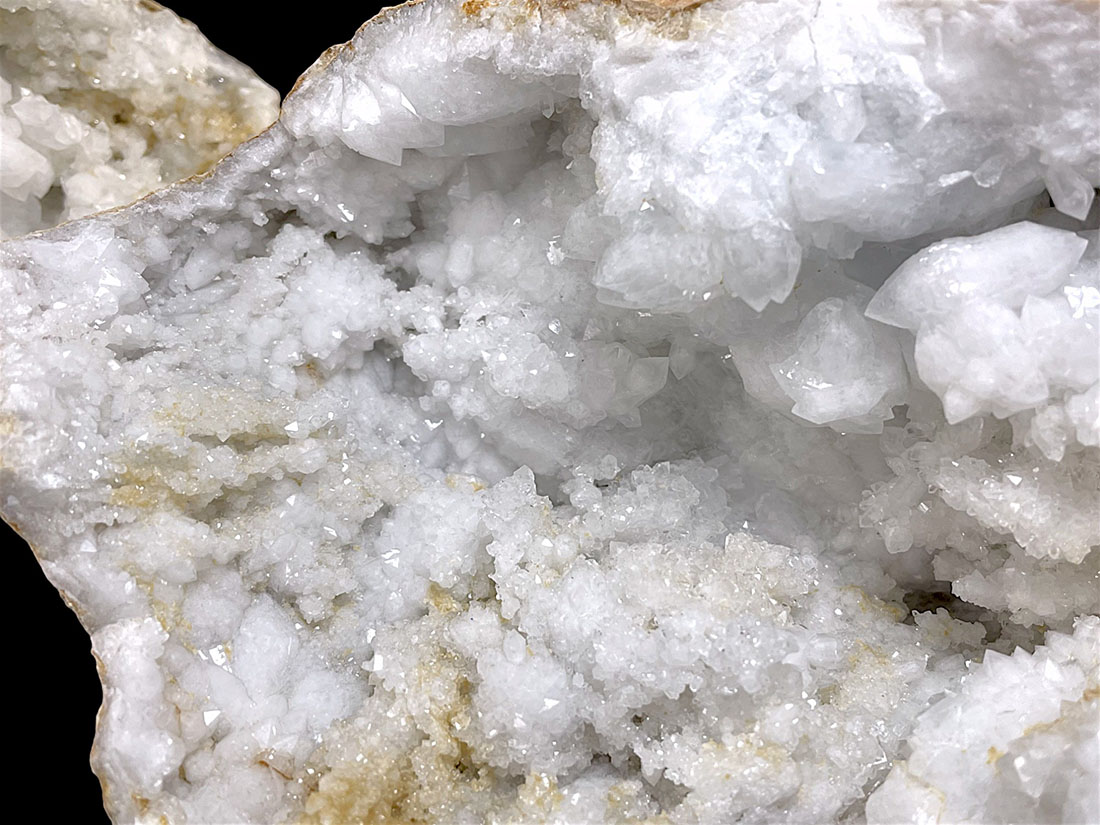 モロッコ産水晶ジオード ペアLサイズ/Quartz Geode