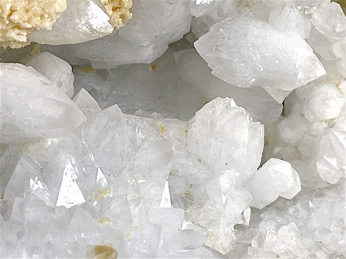 モロッコ産水晶ジオード ペアLサイズ/Quartz Geode