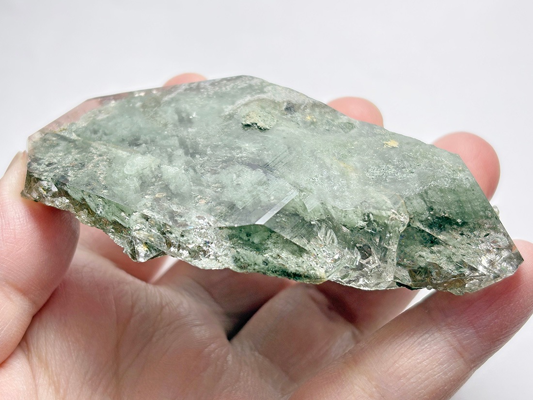 マニハール産 クローライト ルチル入りクリアポイント マニハール産 クローライト ルチル入りクリアポイント - www