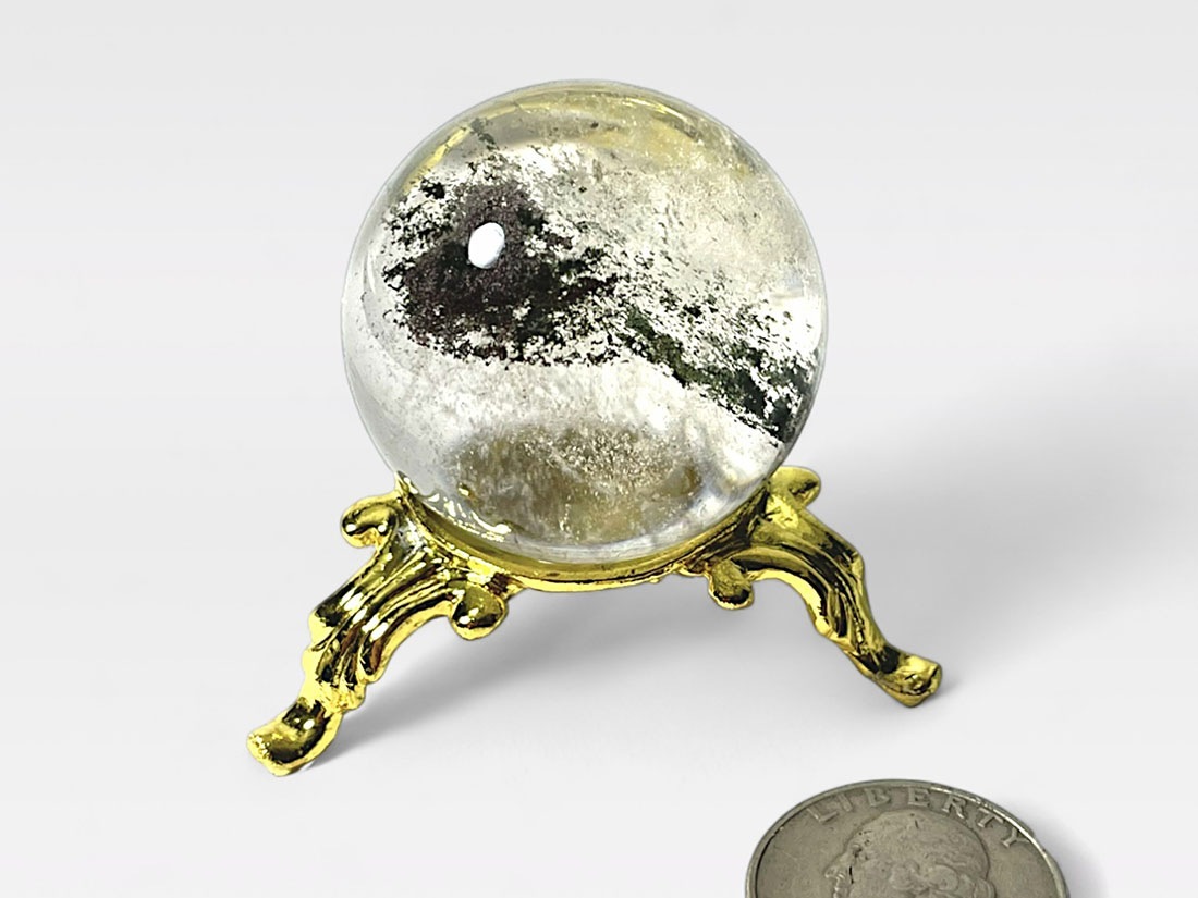ガーデンクォーツ38mm丸玉/Garden Quartz Sphere