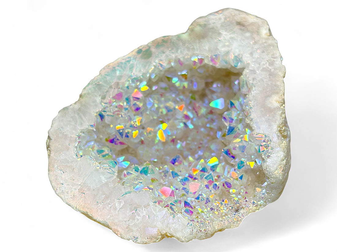 ブラジル産 オーラクォーツ ジオード/ Aura Quartz Geode