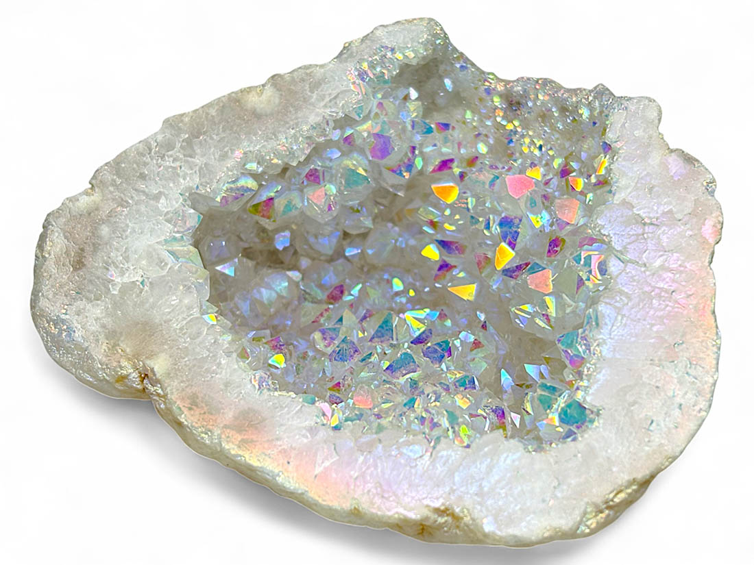 ブラジル産 オーラクォーツ ジオード/ Aura Quartz Geode