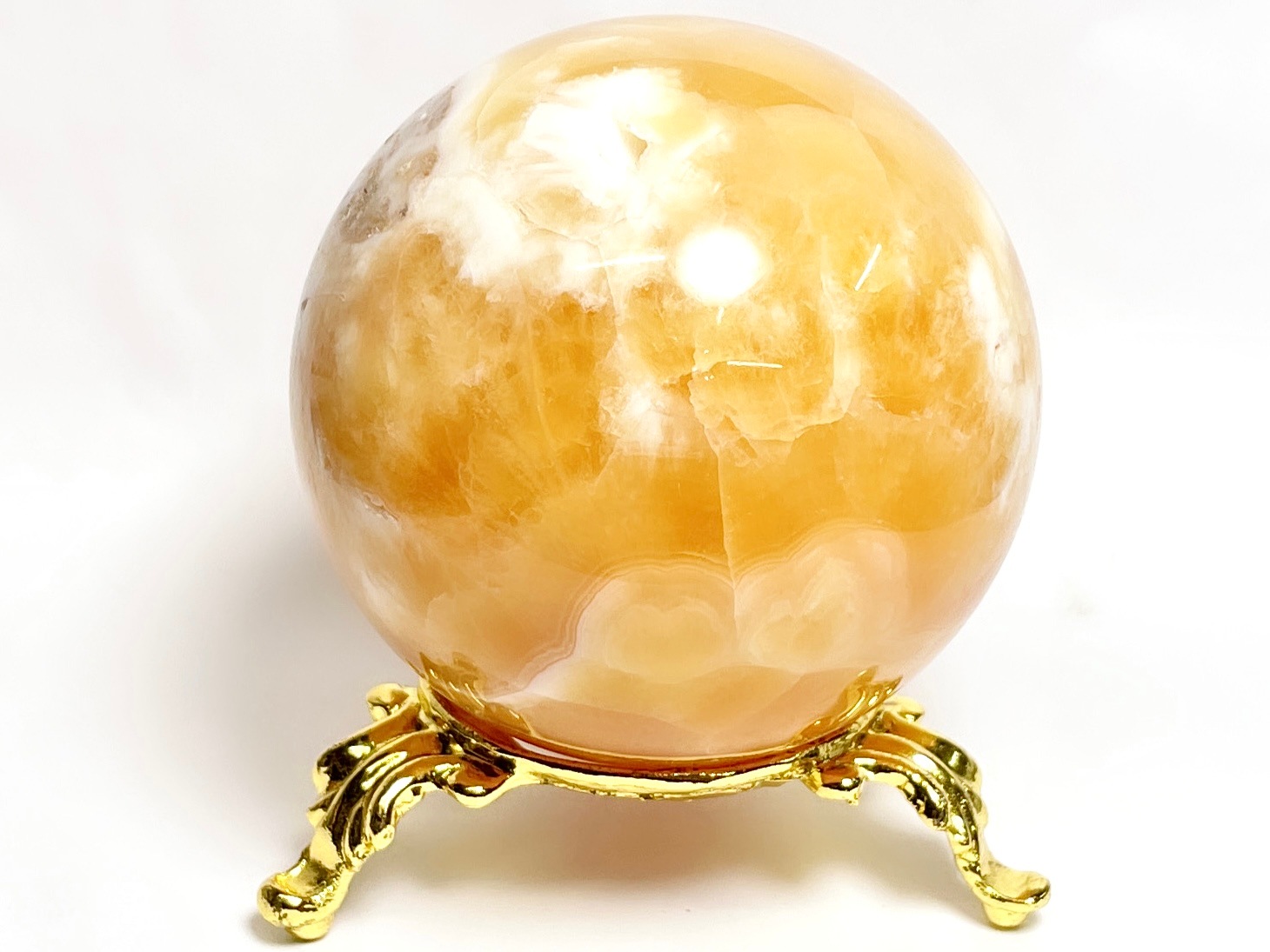 オレンジカルサイト 丸玉 オレンジカルサイト丸玉 オレンジカルサイト