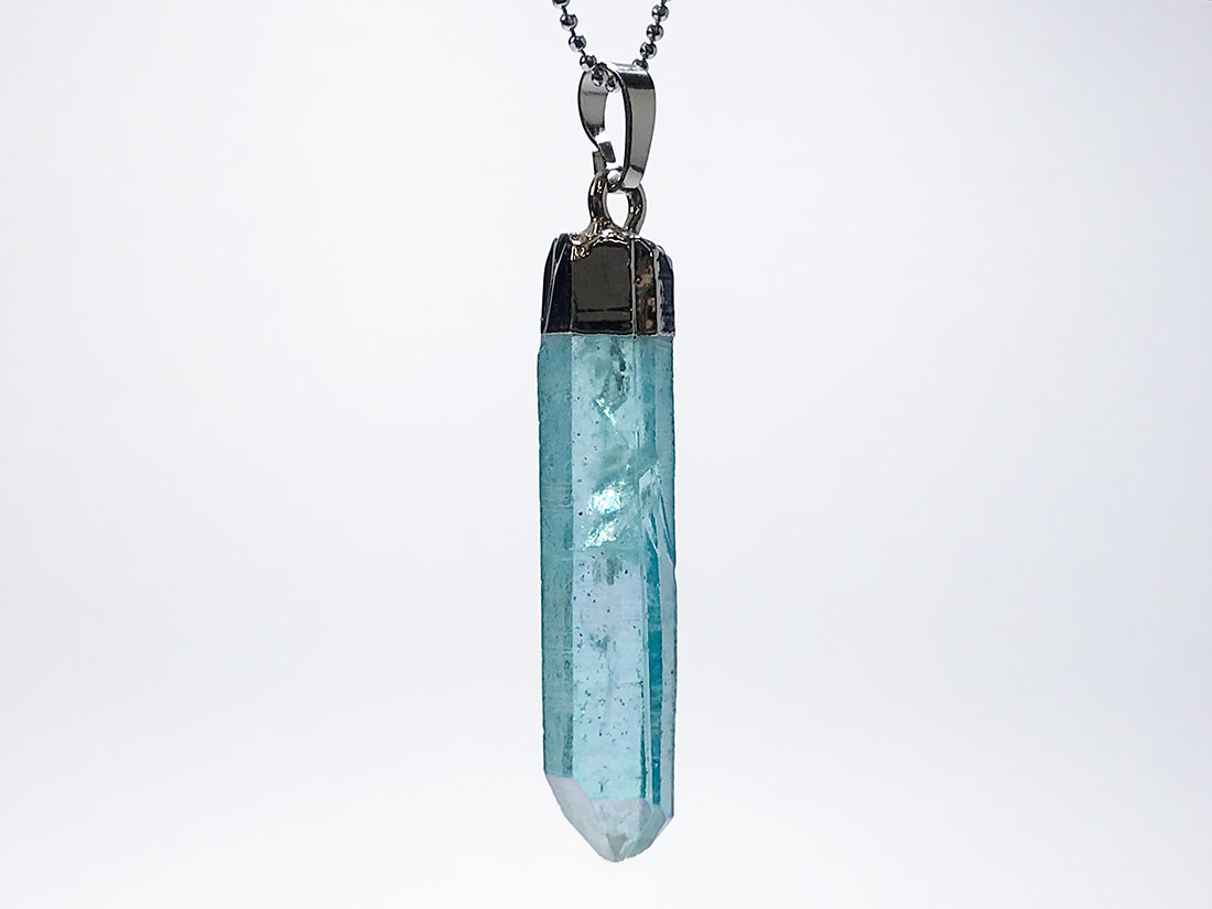 アクアオーラ水晶 ペンダントトップ