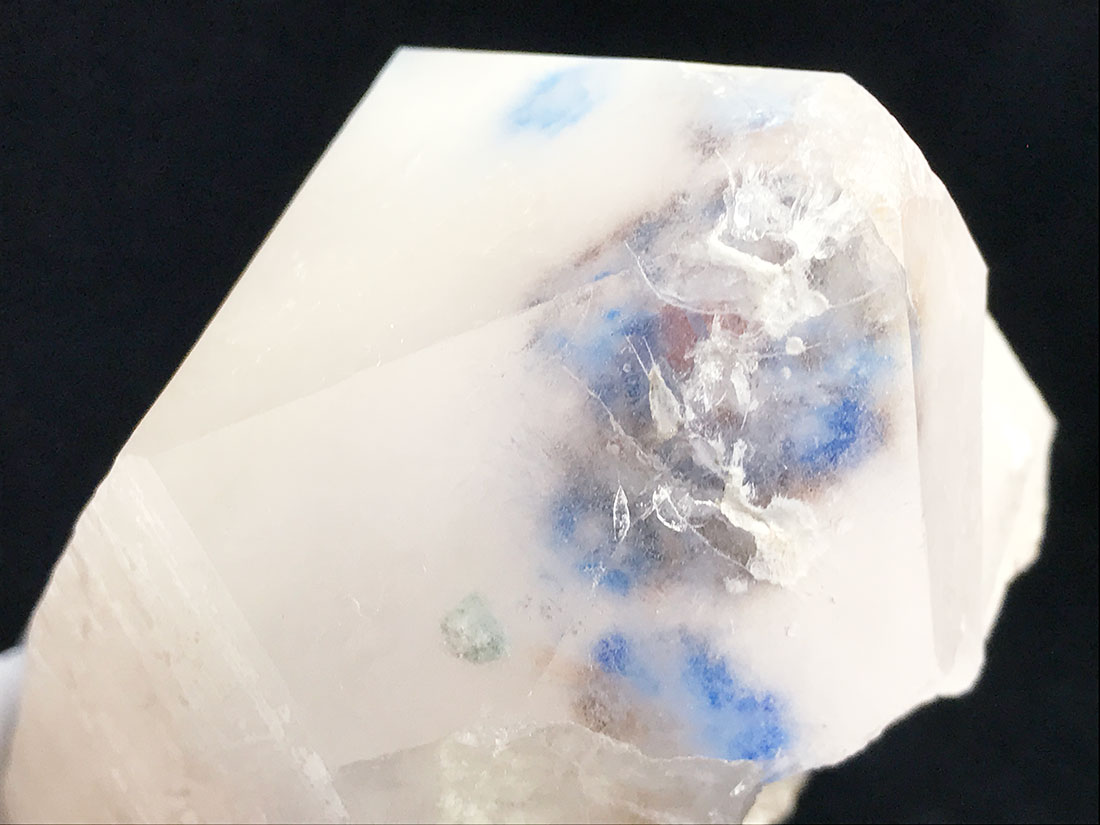 希少】パパゴアイトinクォーツ / Papagoite in Quartz
