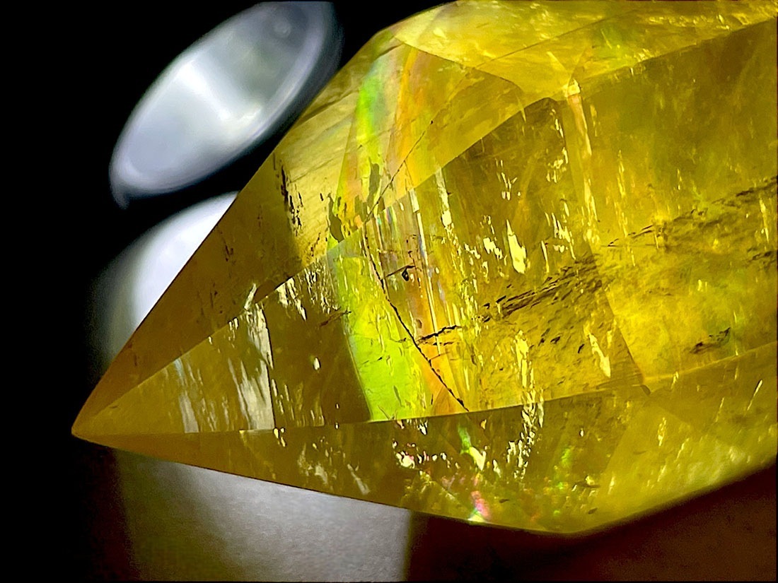 メキシコ産 ハニーカルサイト ポイント / Honny Calcite