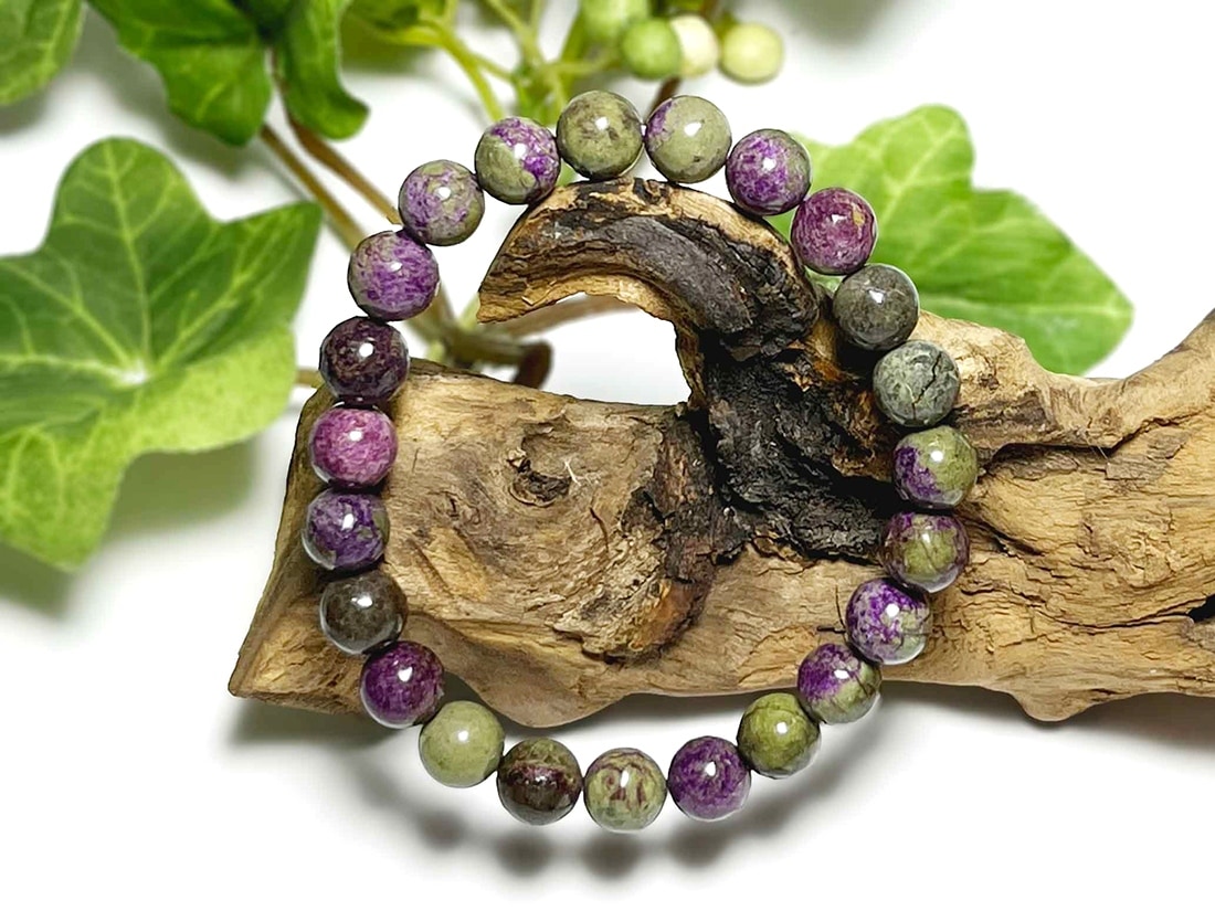 オーストラリア産 アトランティサイト ブレスレット8mm