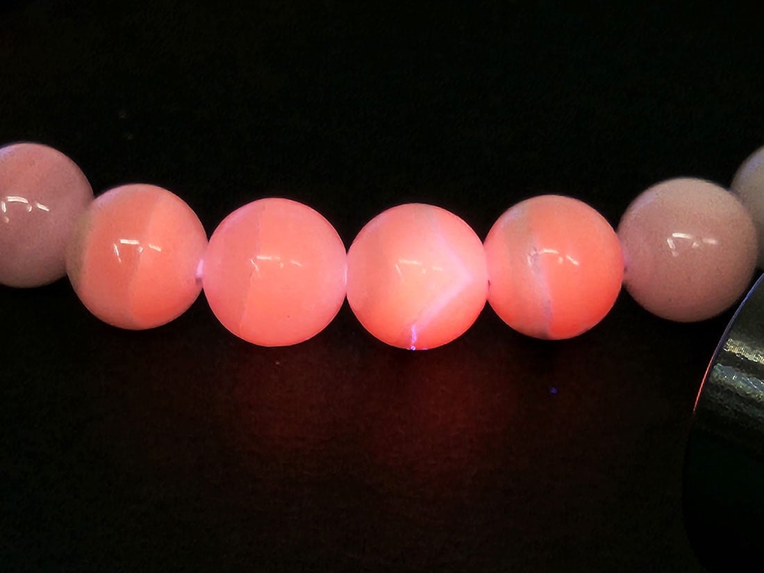 ピンクマンガンカルサイト 8mmブレスレット