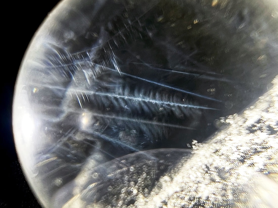 エンジェルラダー水晶 26mm丸玉