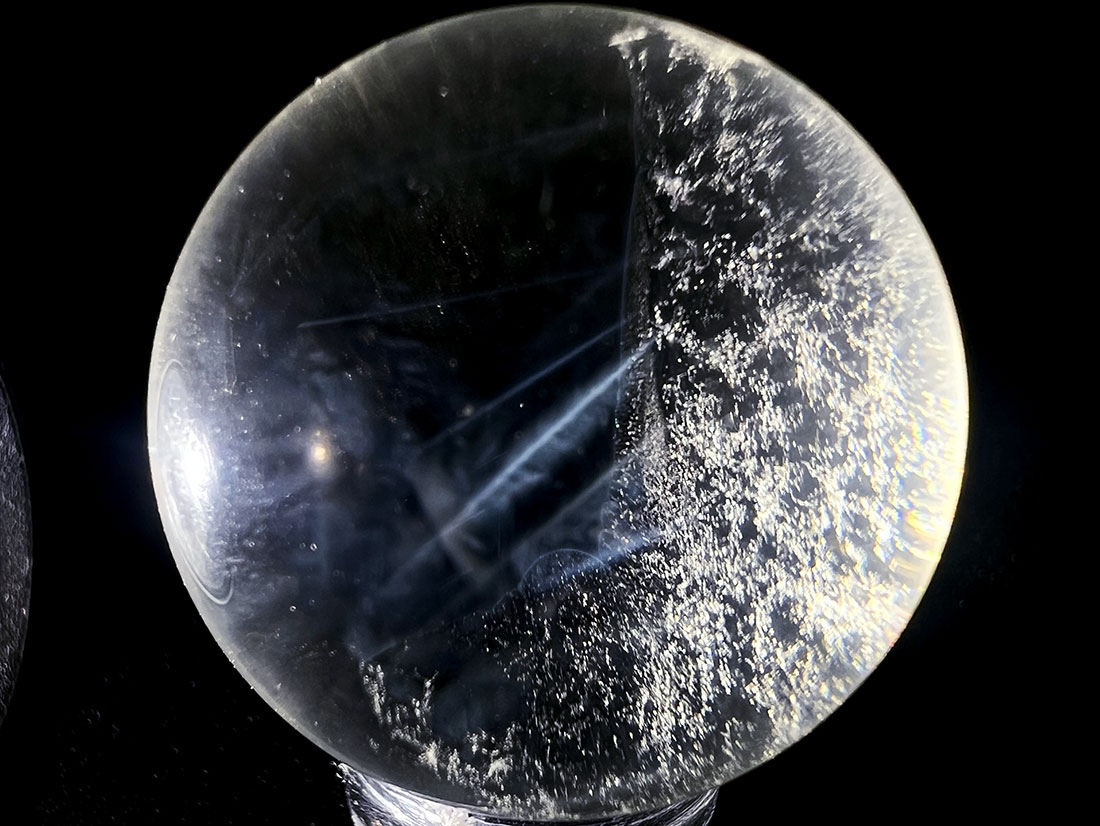 エンジェルラダー水晶 26mm丸玉