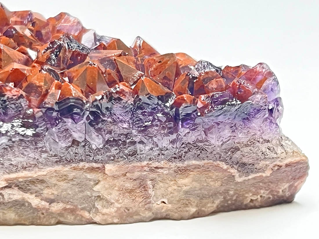 ⭐️画像現物⭐️極美!アメジストAAAA【ブラジル産】バングル ブラジル産 レッドキャップアメジスト / Red Cap Amethyst