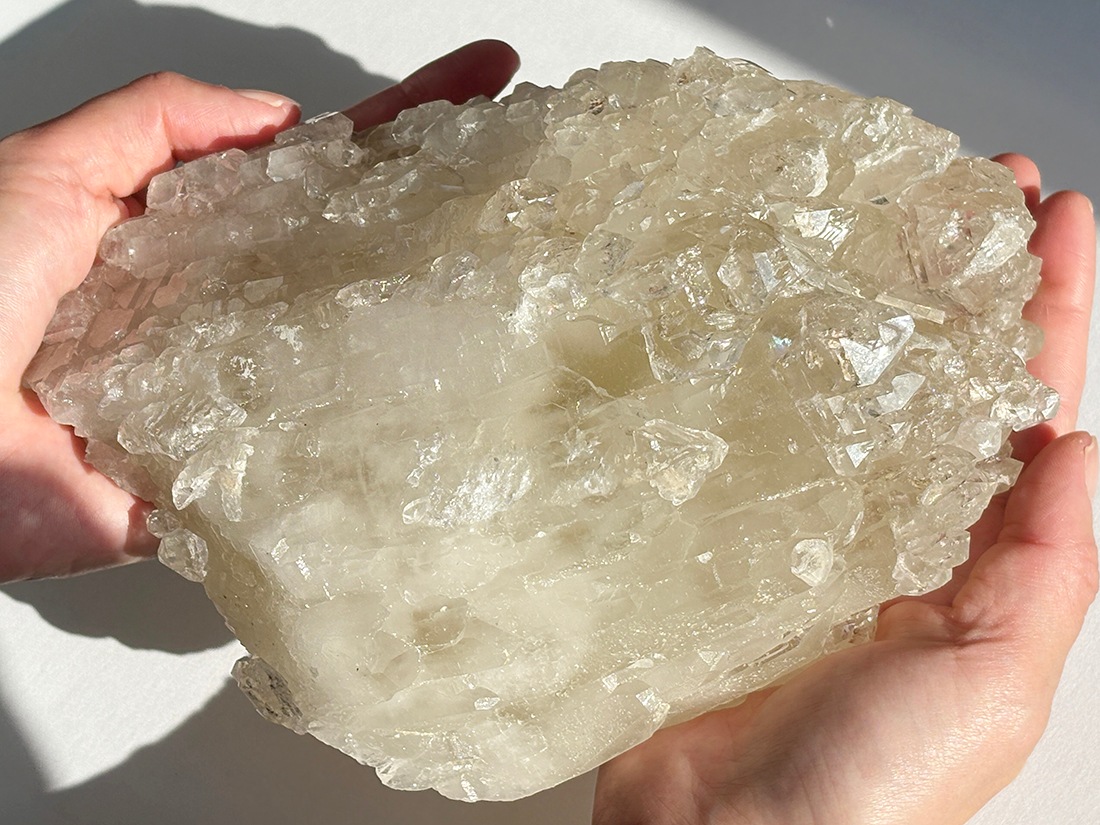 ブラジル産 カテドラルシトリン (ナチュラルカラー ) /Cathedral Citrine